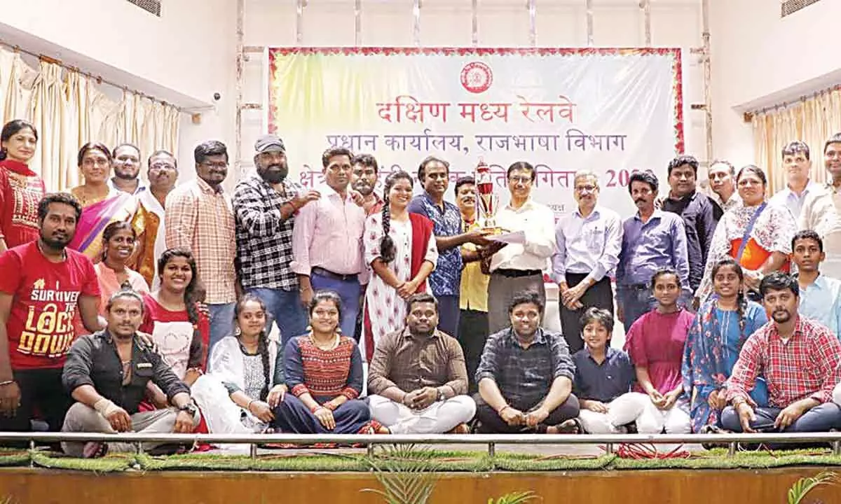 Hindi drama competition concludes