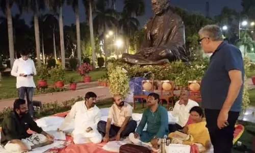 Suspended MPs spend night at Parliament premises, not ready to apologise