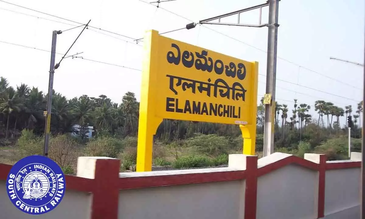 Two trains cancelled between Anakapalli and Elamanchili railway station