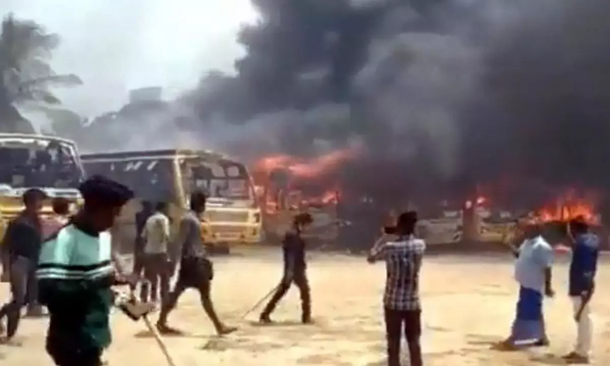 Kallakurichi violence: Special team constituted to track rioters