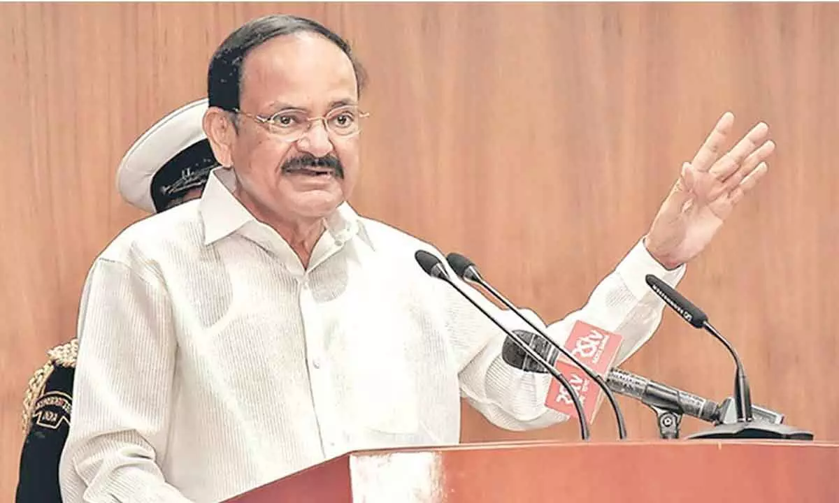 Venkaiah Naidu concerned over how Parliament functions sometimes