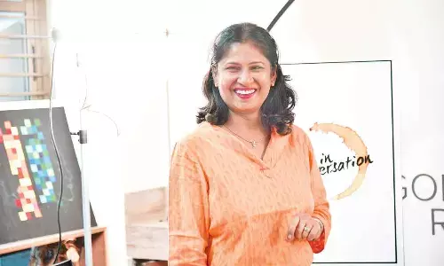 Her visual language showcases earth as mother