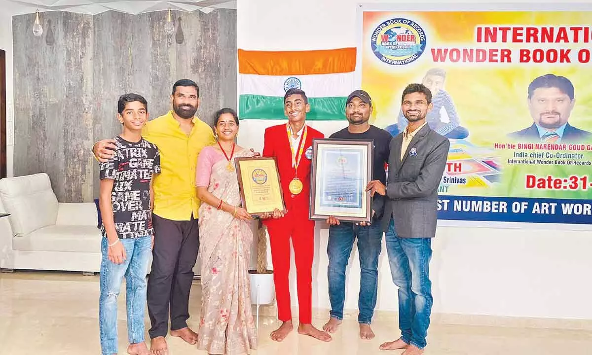 IWBR recognises Aashrith’s painting