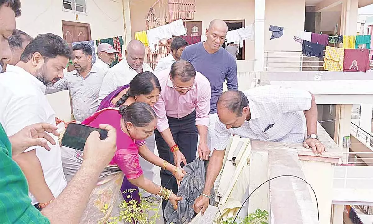 Hyderabad: CDMA visits Shamshabad, takes stock of mosquito drive