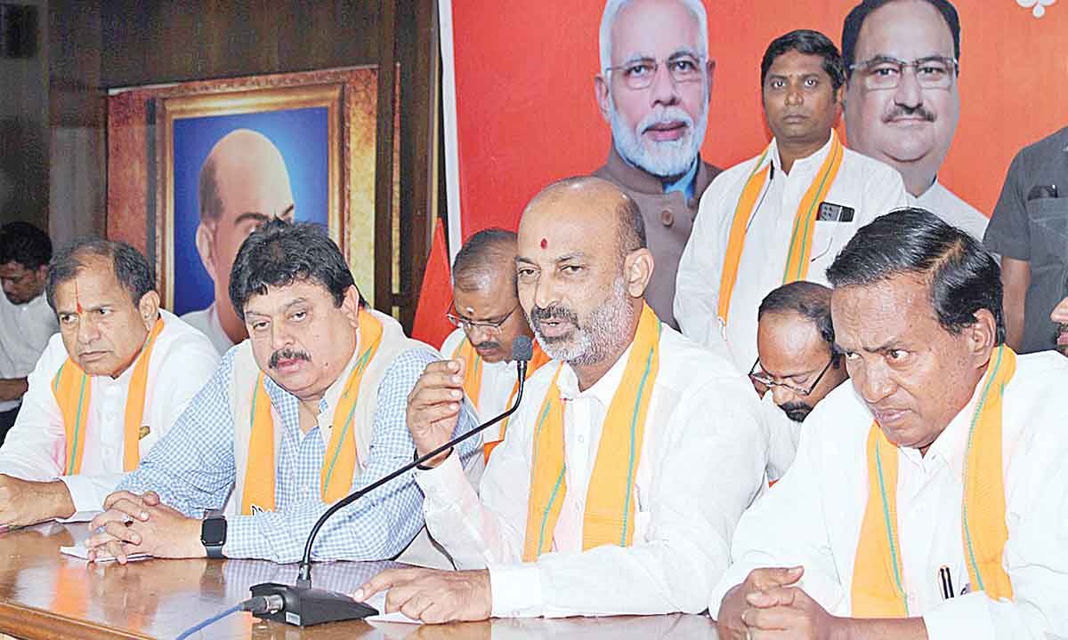 TS BJP condemns arrest of Adilabad MP Soyam Bapurao