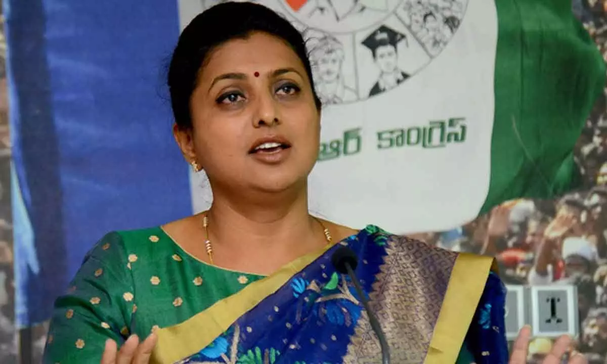 RK Roja fires at Chandrababu, says TDP wont event get 23 seats in next elections