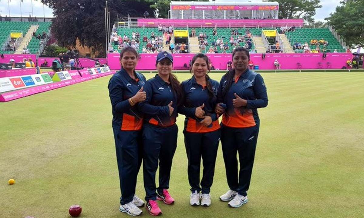 CWG 2022 India script history as they secure firstever medal in Lawn