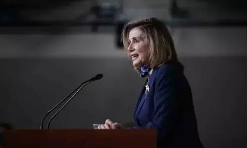 Speaker of the US House of Representatives, Nancy Pelosi