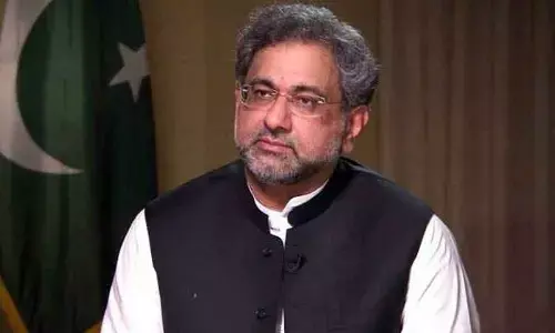 former Pakistan Prime Minister Shahid Khaqan Abbasi