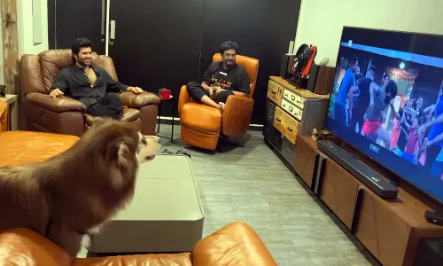 Tollywoods Rowdy actor Vijay Devarakonda and Puri Jagannadh