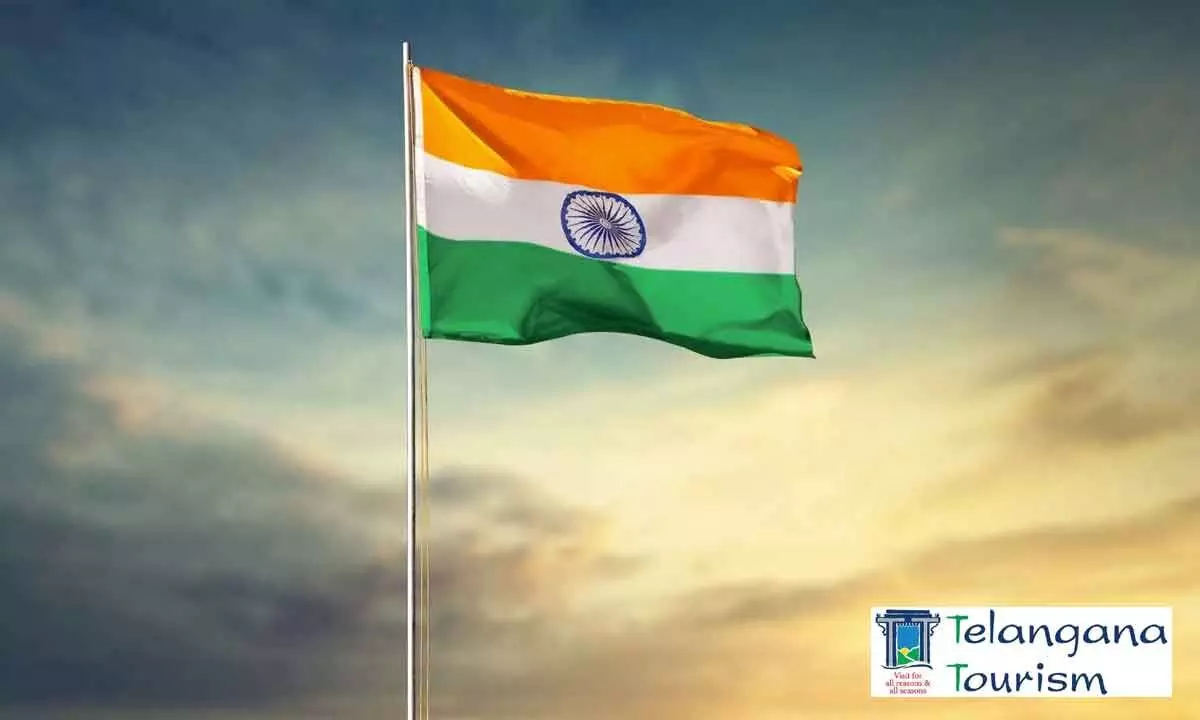 National flag to be hoisted at all tourist spot across Telangana