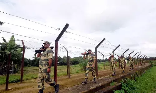 Flying object repulsed by BSF at India-Pak border in Jammu