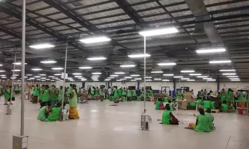 Employees at Seeds Intimate Apparel India feel suffocated after the gas leaked on Tuesday in Atchutapuram in Anakapalli district