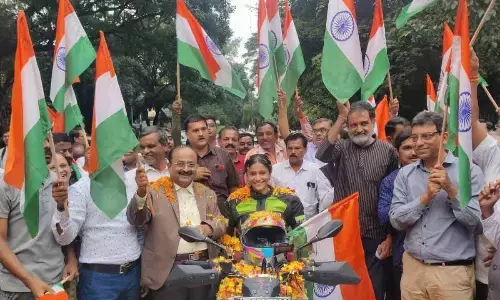 Kasargod girl undertakes 22,000-km ‘Thiranga Yatra’