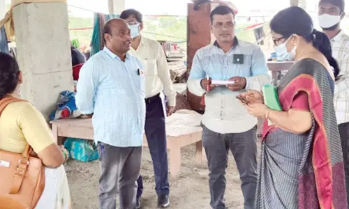 Special teams conducted searches for child labourers at different locations in Karimnagar district as part of Operation Muskan.