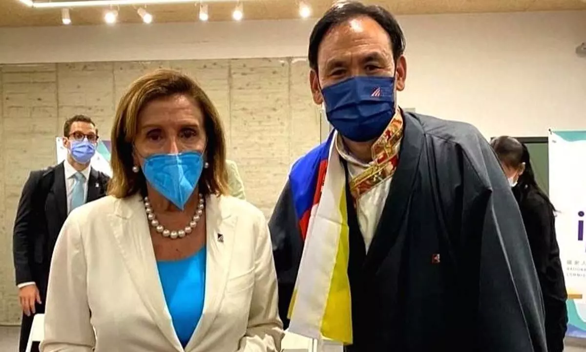 Tibet issue raised with Pelosi in Taiwan visit