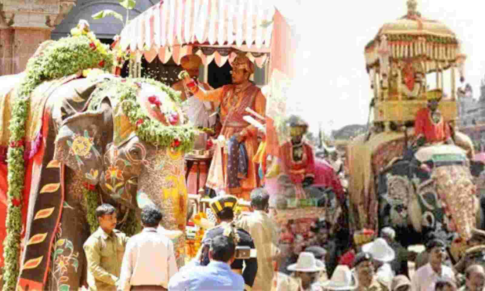 Dasara festival mood sets in, elephants to arrive soon for Jumbo ...