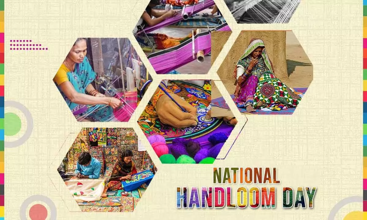 Netizen celebrates National Handloom Day as they share pics of handloom fabrics