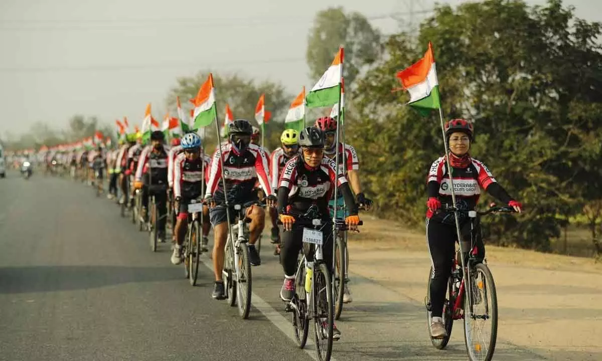 Azadi ka Amrit Mahotsav: Hyd cycling communities to pedal across State on Aug 14, 15