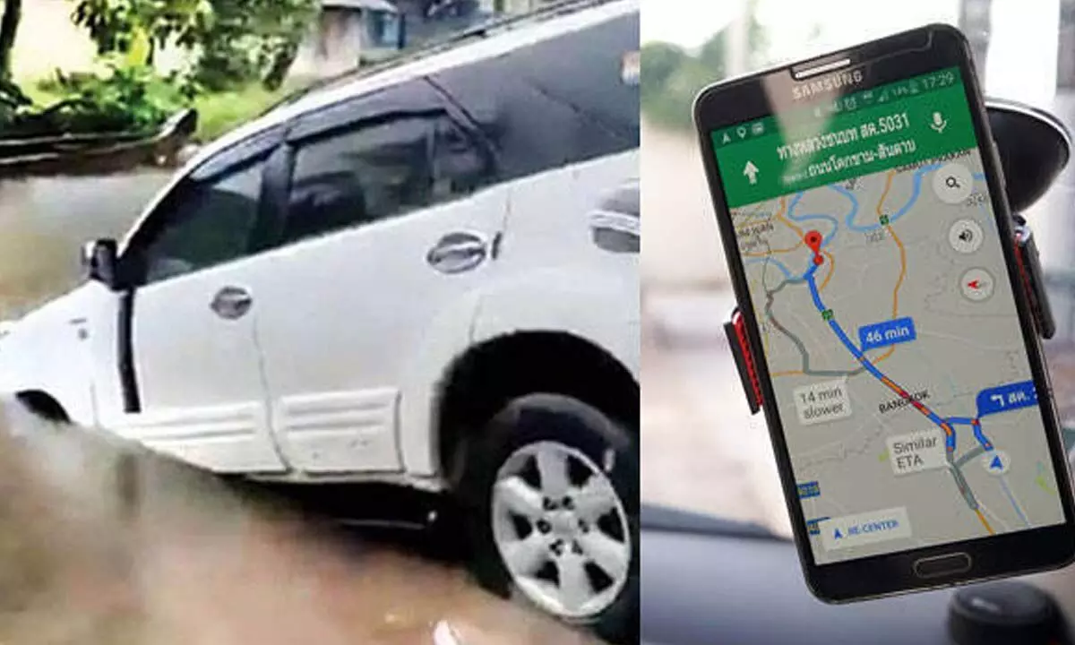 Car Plunges into Canal in Kerala, Driver Followed Google Maps, Which May Had Errors