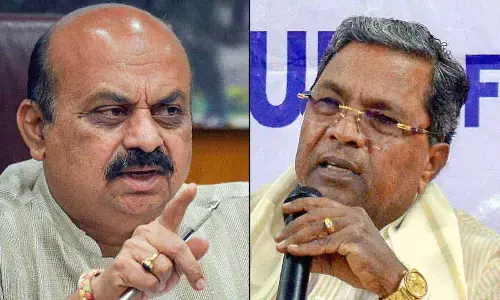 Chief Minister Basavaraj Bommai and Siddaramaiah