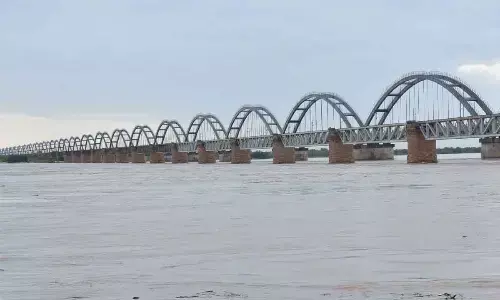 Second flood warning issued at Dowleswaram