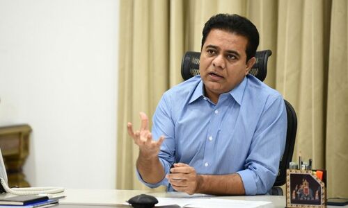 KTR stresses on 3 I's mantra of Innovation, Infrastructure and Inclusive Growth