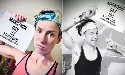 Kate Jayden From UK Breaks Guinness World Record For Running 106 Marathons In 106 Days