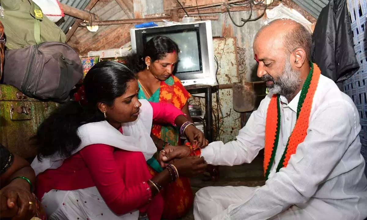 Release Rs 4K cr interest arrears to SHG women: Bandi Sanjay to government