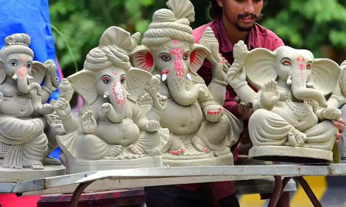 KSPCB all set to make 10,000 eco-friendly Ganesha idols