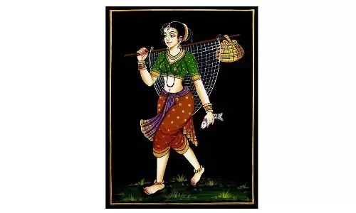 Breathing life into imagination-the art of Nirmal paintings