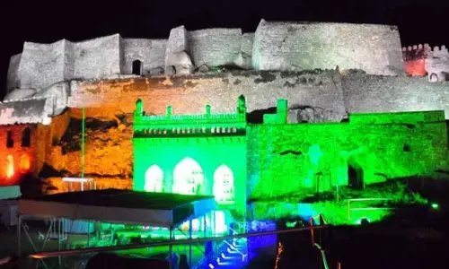 All set for I-day fete at Golkonda fort