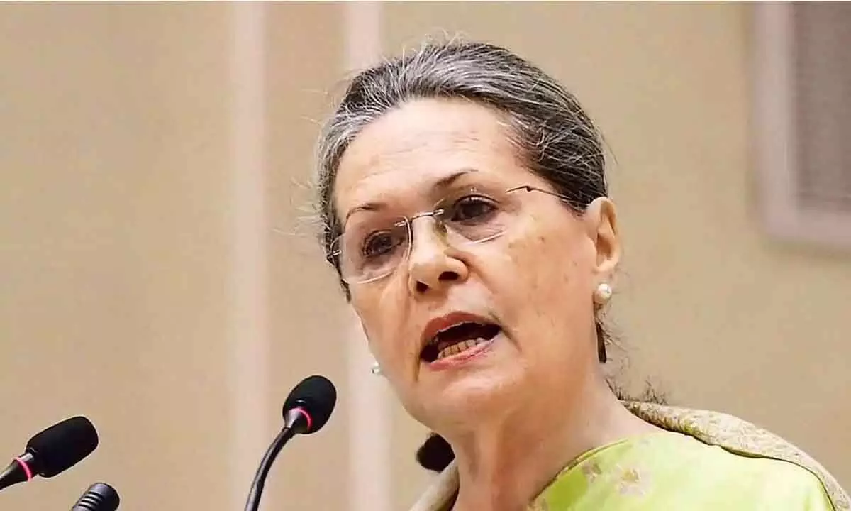 Congress interim president Sonia Gandhi