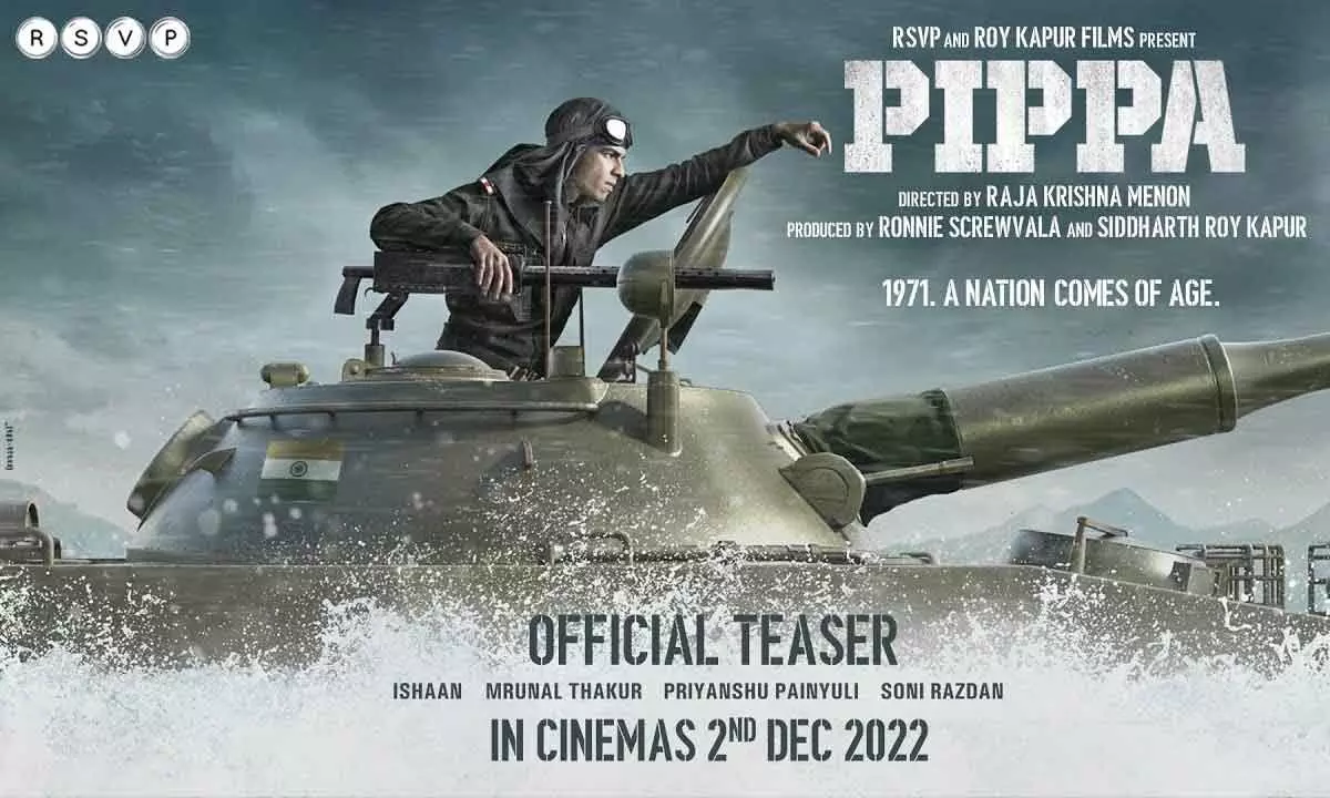 Ishaan Khattar And Mrunal Thakurs Pippa Teaser Is Out On The Occasion Of Independence Day…