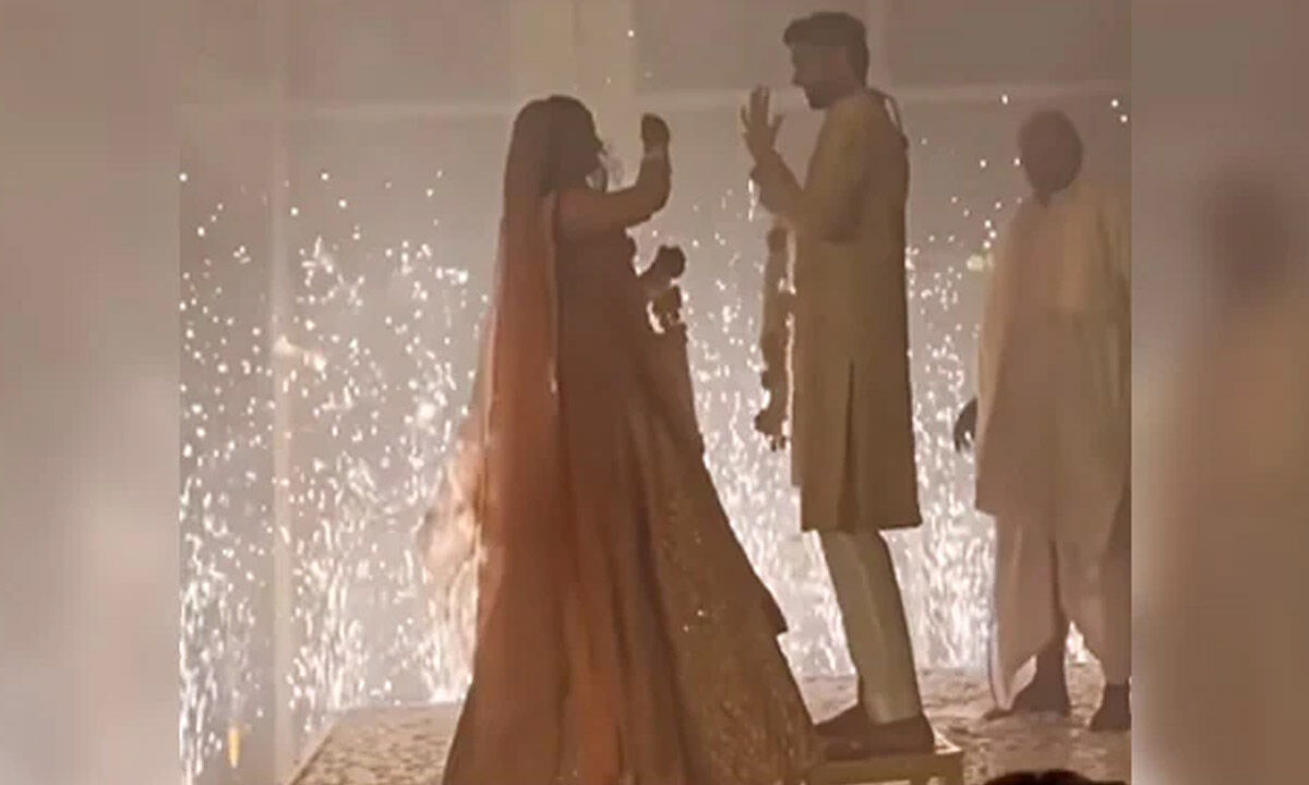 Watch The Trending Video Of Bride And Groom Playing 'RockPaper