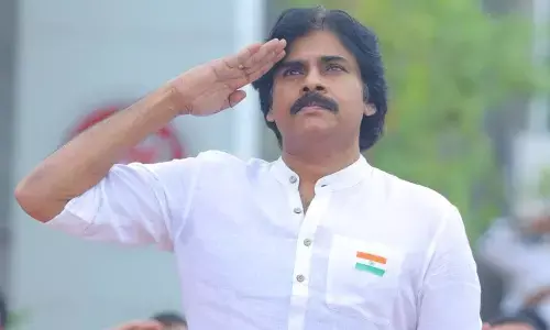 Pawan Kalyan hoists national flag in Mangalagiri, recalls sacrifices of freedom fighters