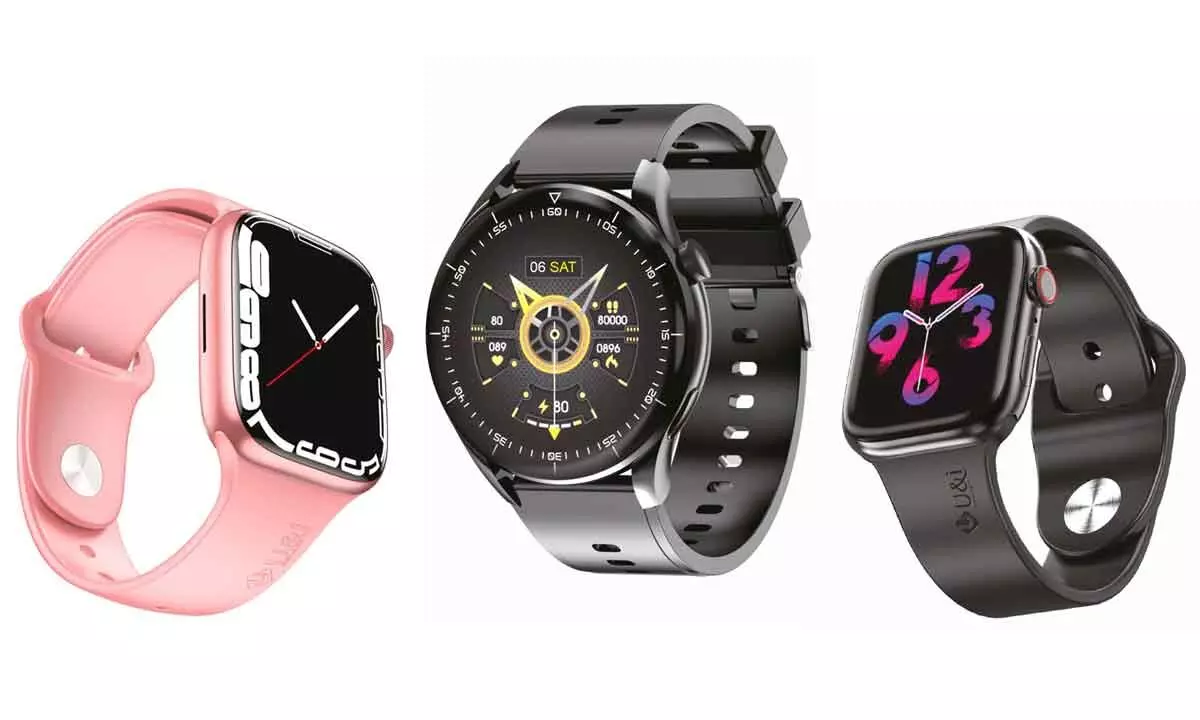 U&i launches 3 new smartwatches to maintain a healthy and active lifestyle
