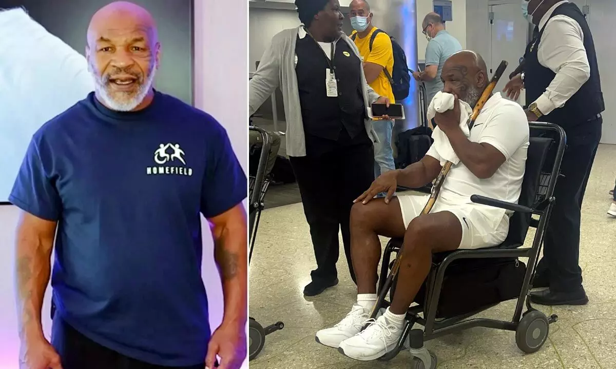 Mike Tyson seen in wheelchair after saying his death is coming really soon