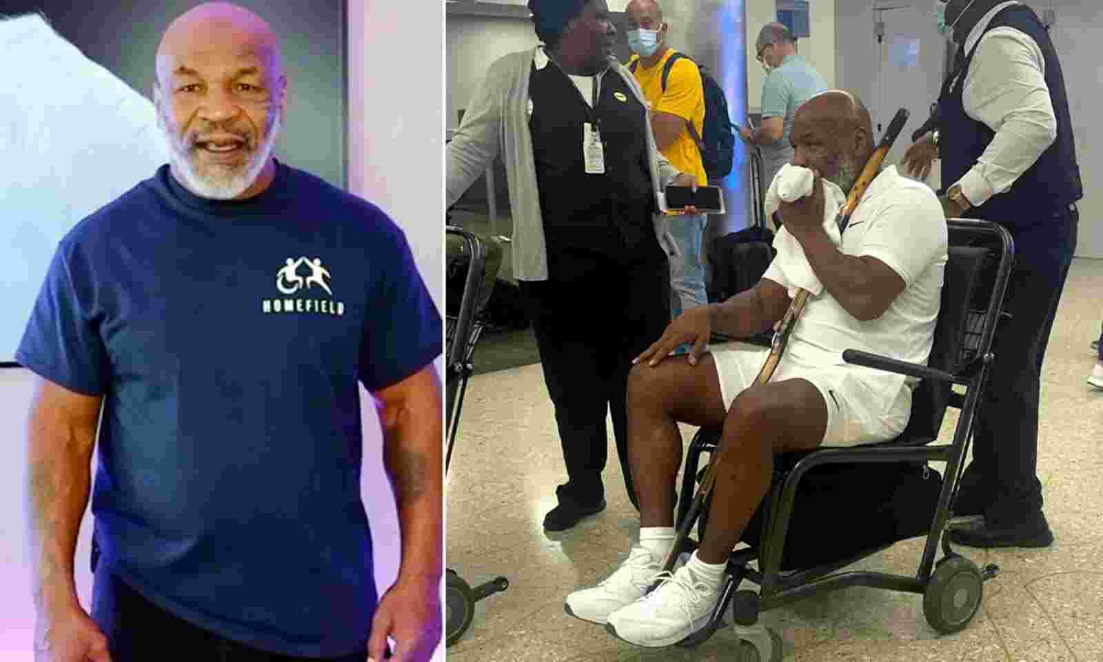 Mike Tyson seen in wheelchair after saying his death is coming 'really soon'