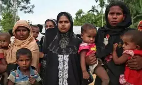 BJP govt stands exposed; wonts allow shifting of Rohingya refugees to EWS flats in Delhi: AAP