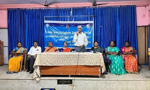 A dignitary speaking at a workshop in Vijayawada on Wednesday