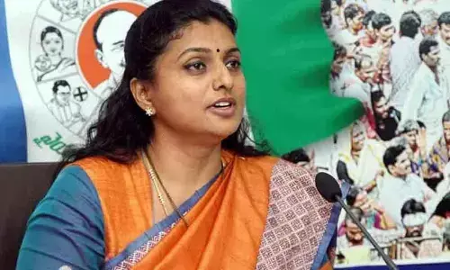 RK Roja slams Nara Lokesh over allegations on industrial development
