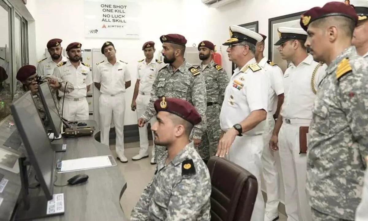 A Composite Indoor Shooting Range facility inaugurated at INS Karna