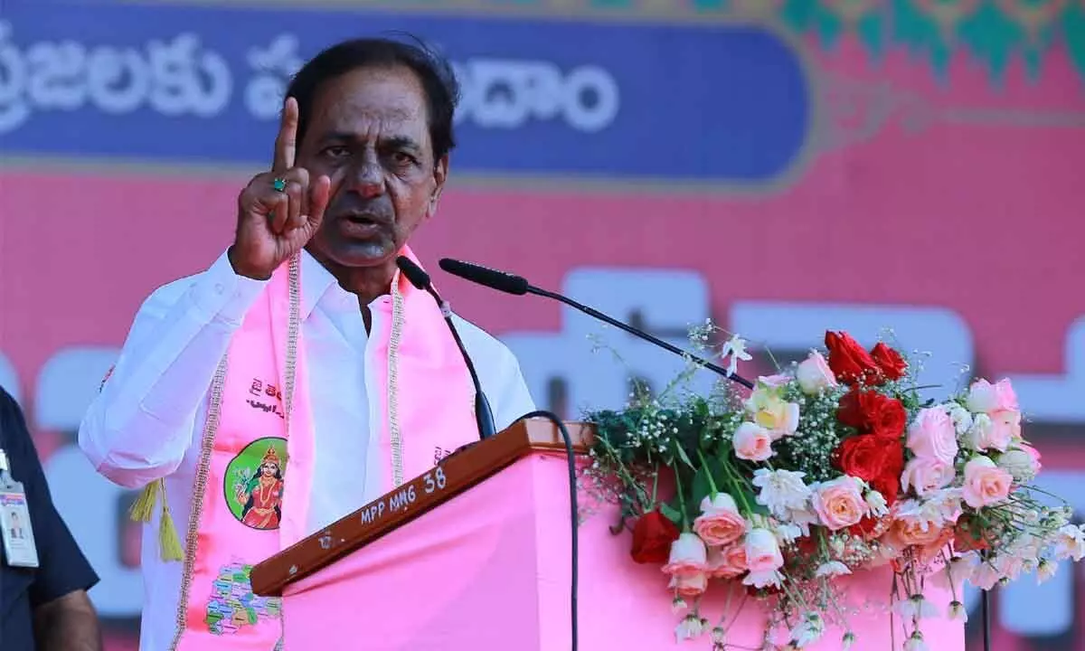 Ensure TRS victory to avail welfare schemes: KCR