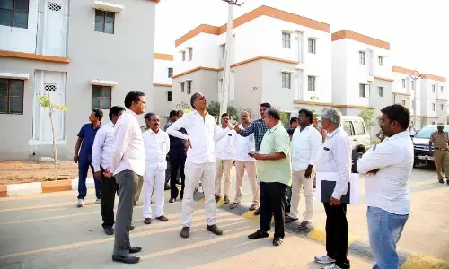 Harish Rao inaugurates 2BHK units in Siddipet