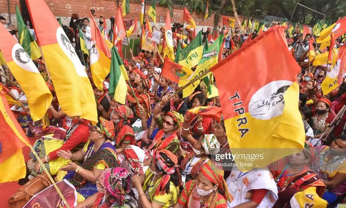 Emerging tribal party herald political shifts in Tripura