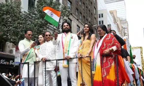 Worlds biggest Indian parade outside nation celebrated in New York Worlds biggest Indian parade outside nation celebrated in New York