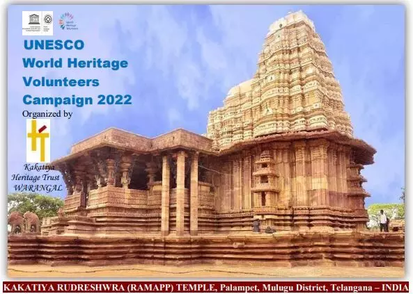 UNESCO World Heritage Volunteers Campaign 2022 By Organized by Kakatiya Heritage Trust