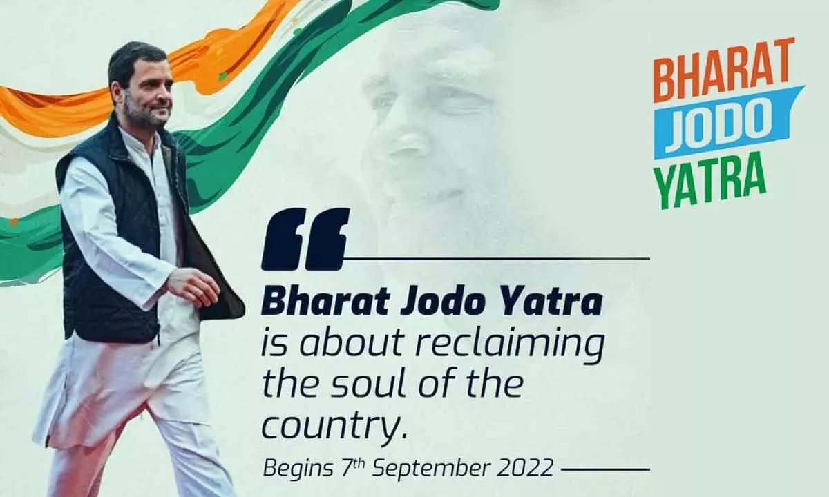 Congress launches website, tagline of Bharat Jodo Yatra