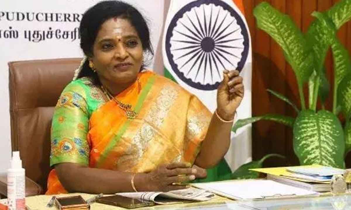 Governor Tamilisai submits ground report to Amit Shah